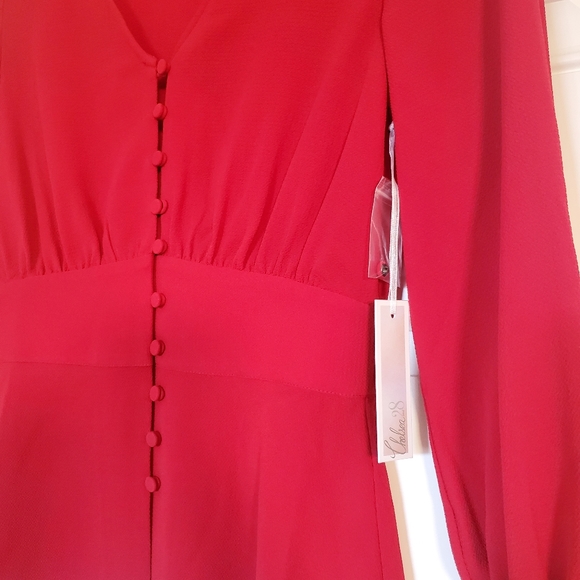 NWT Chelsea28 Red Sage Blouse - Picture 4 of 10